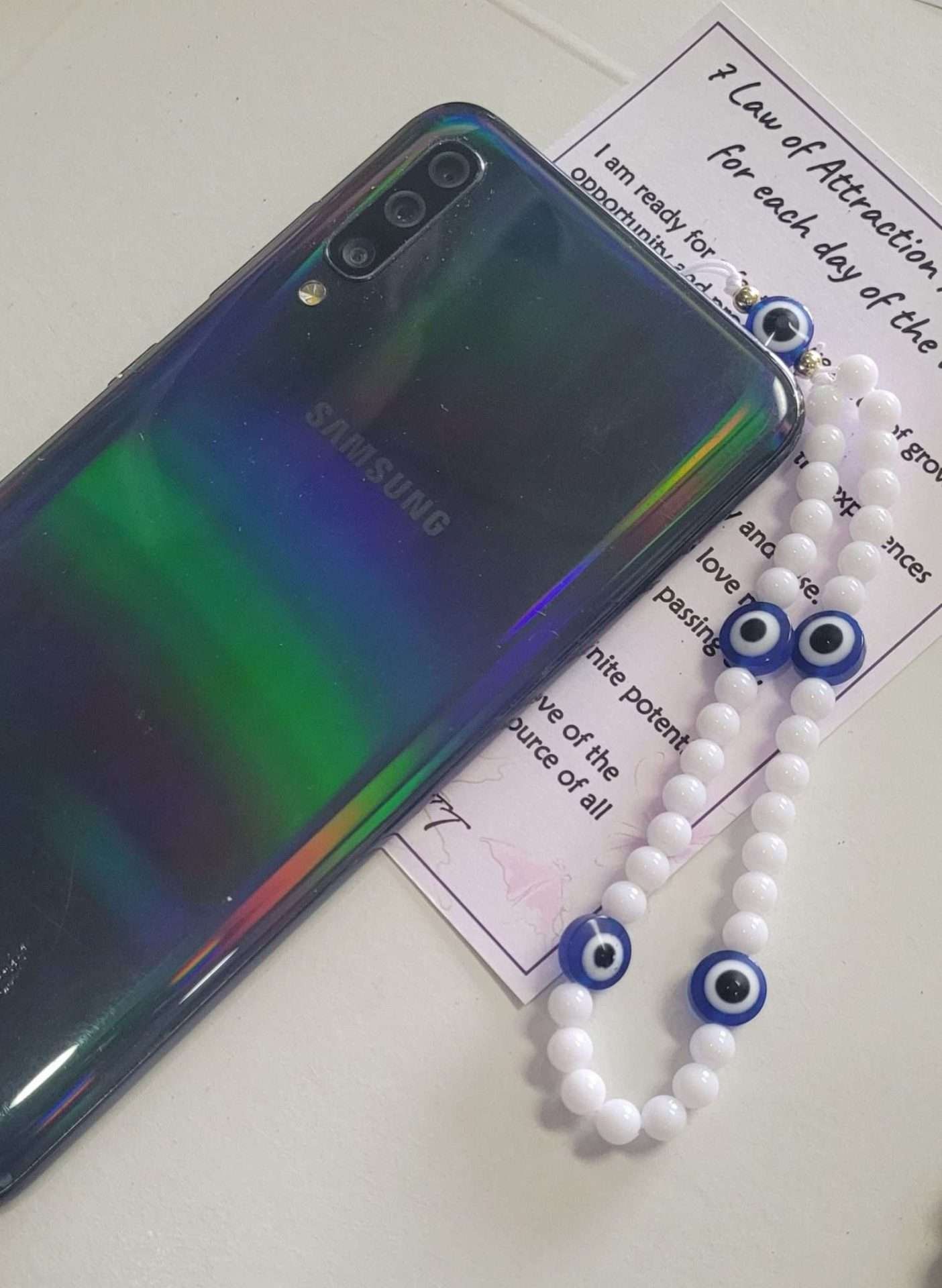 Evil Eye phone decor/strap