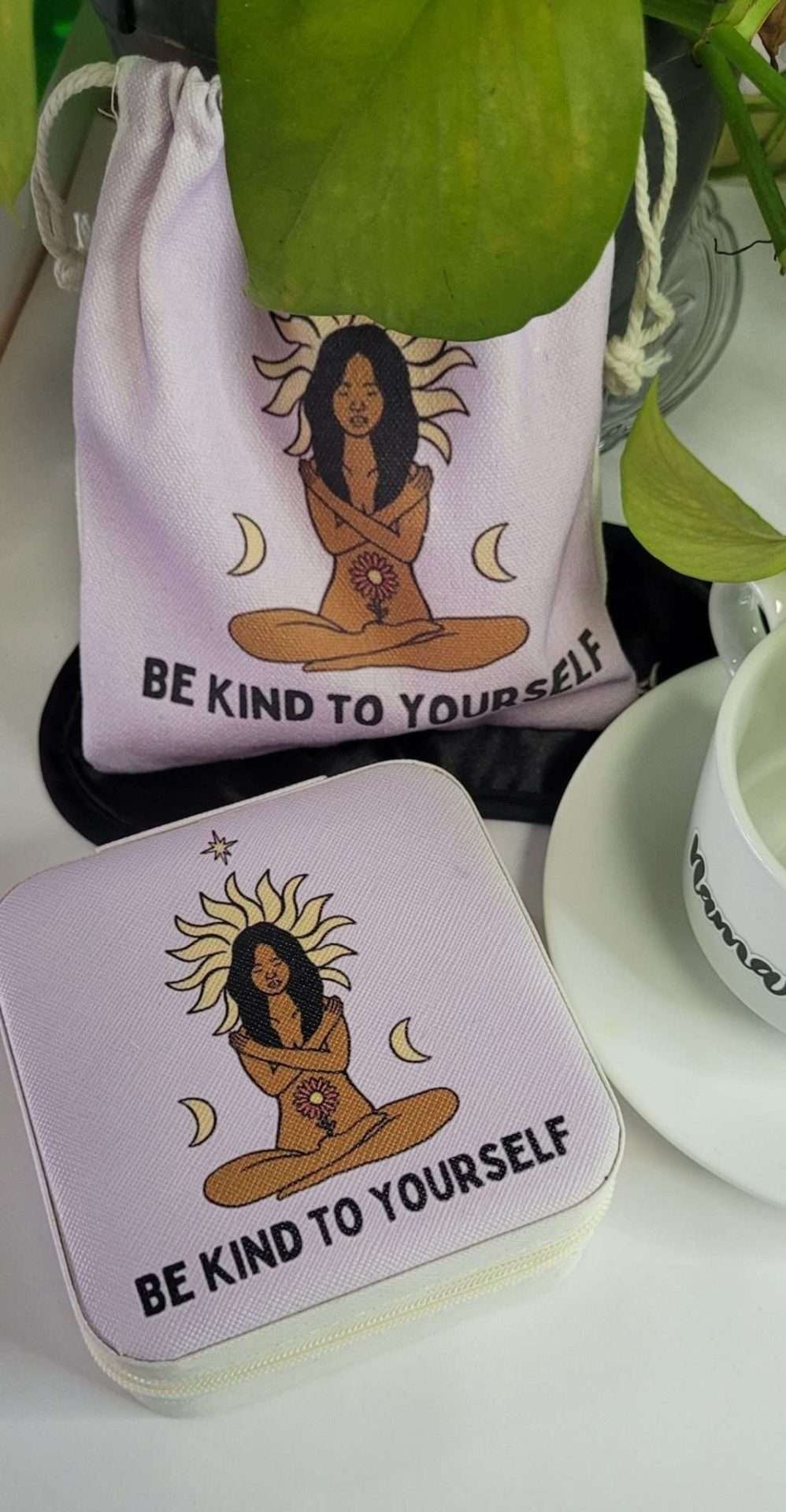 Jewelry box and Matching Pouch