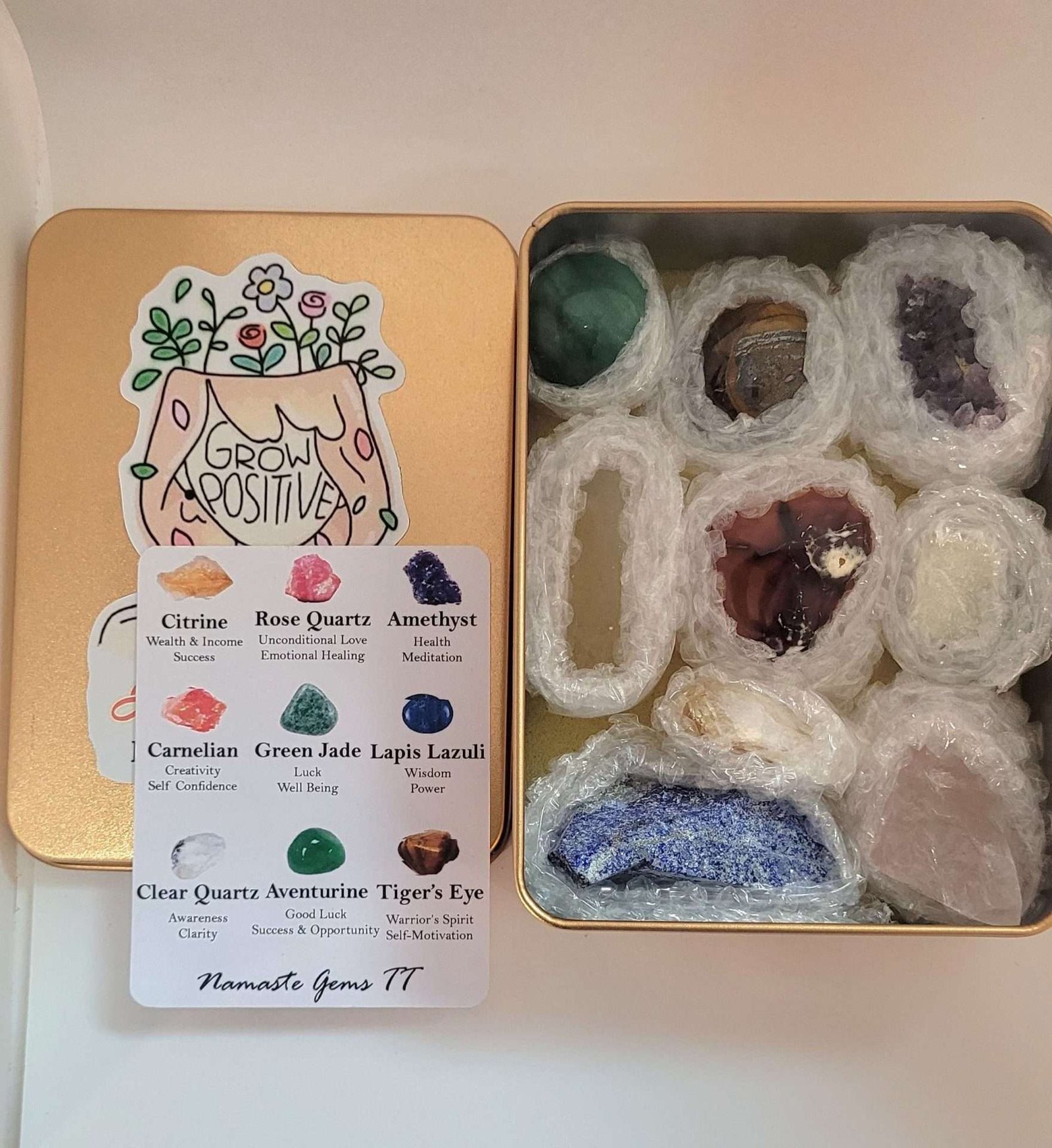 Namastes Favorite crystal collection