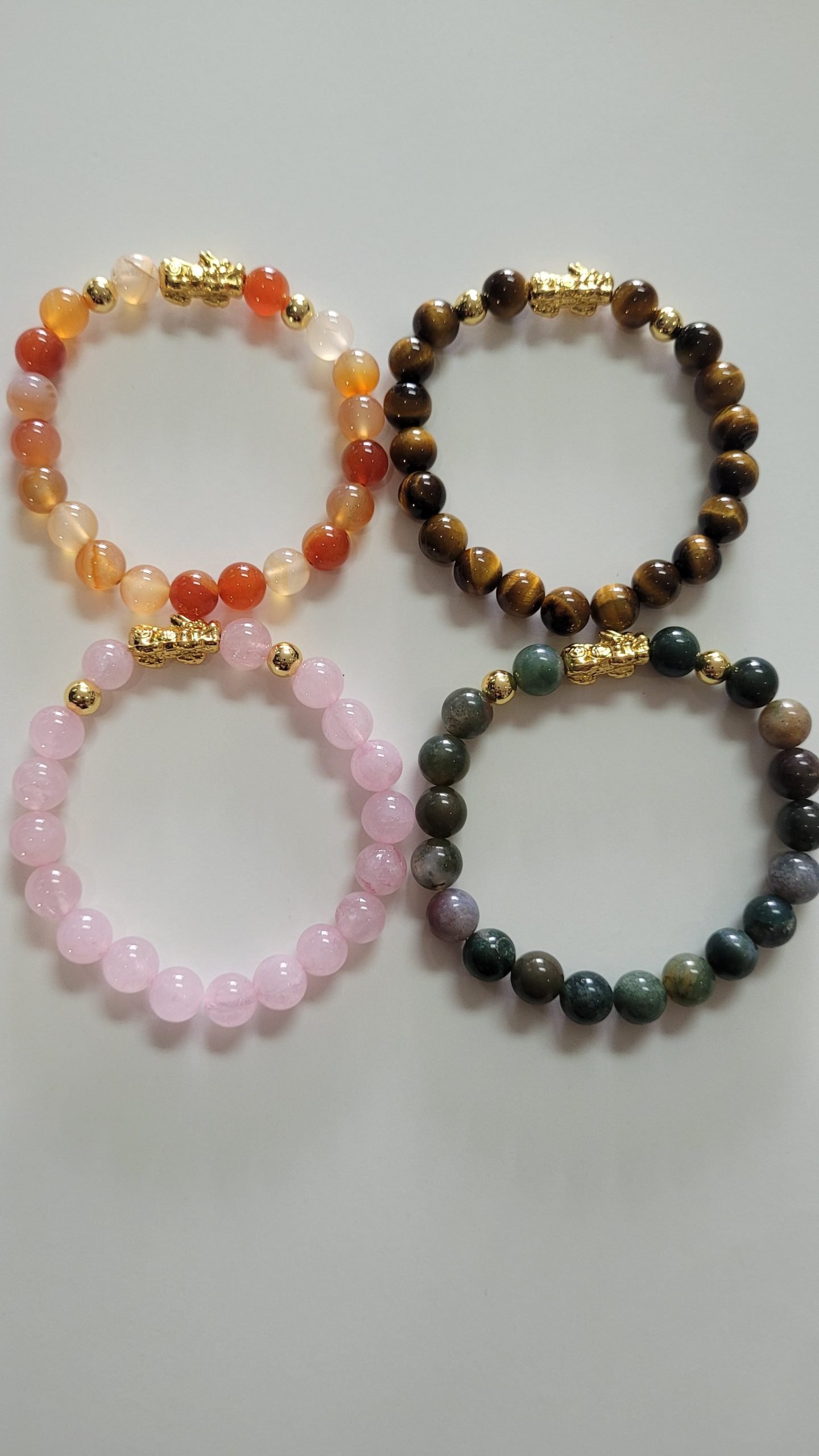 Pixiu Gemstone Bracelets(6mm)