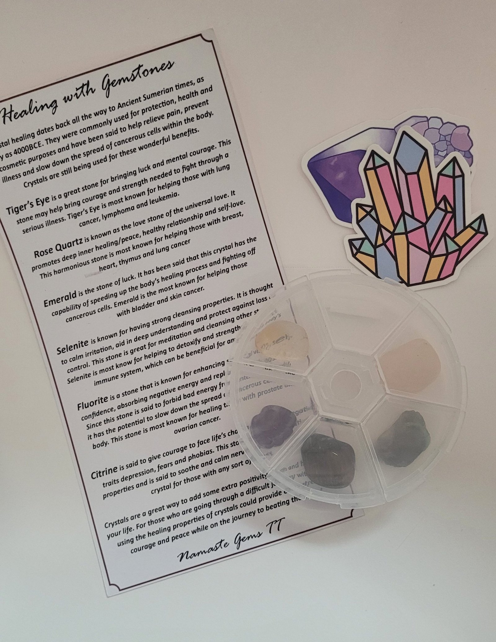 Physical Healing  Crystal kit