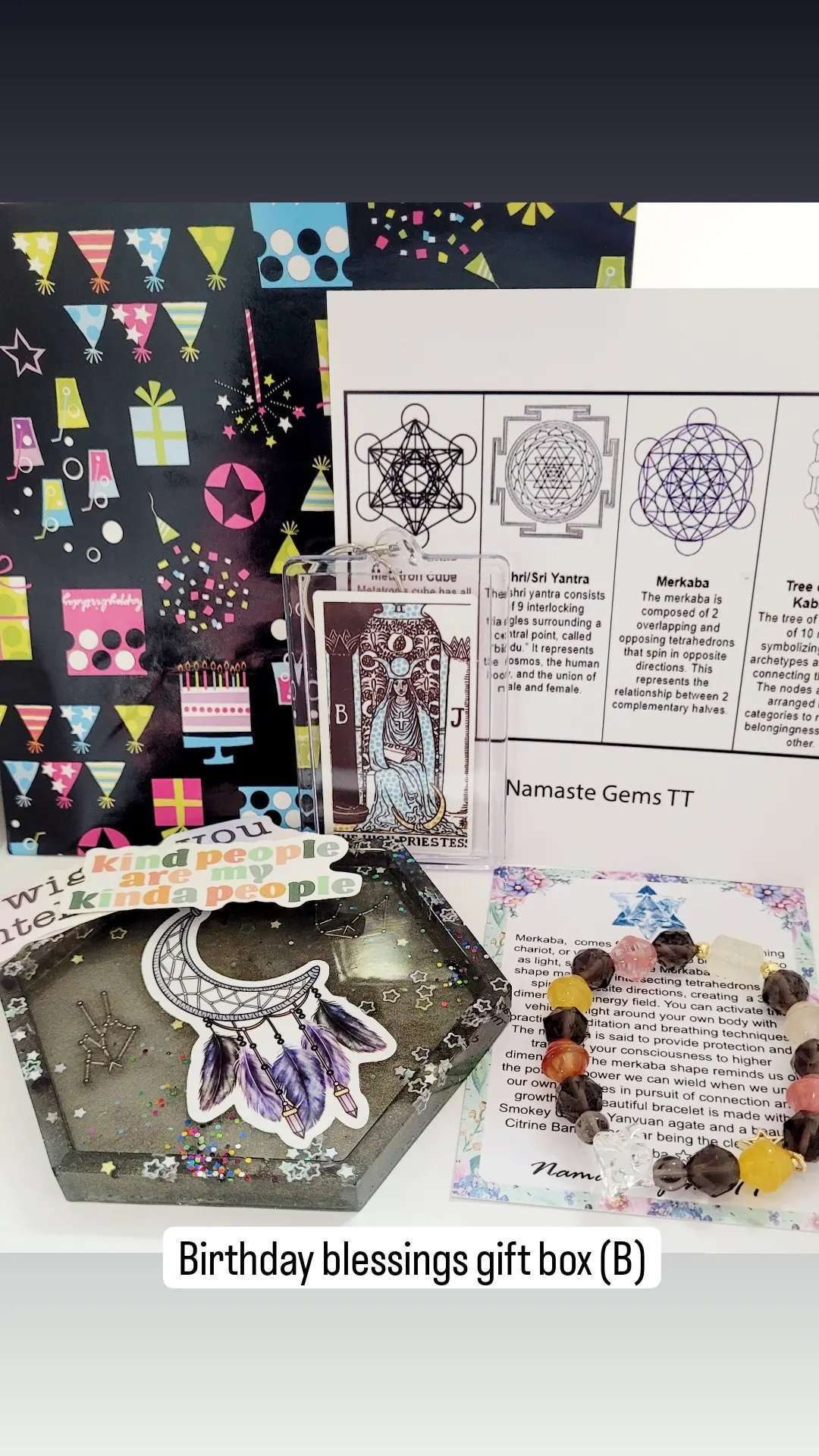 Birthday Blessings Gift Box