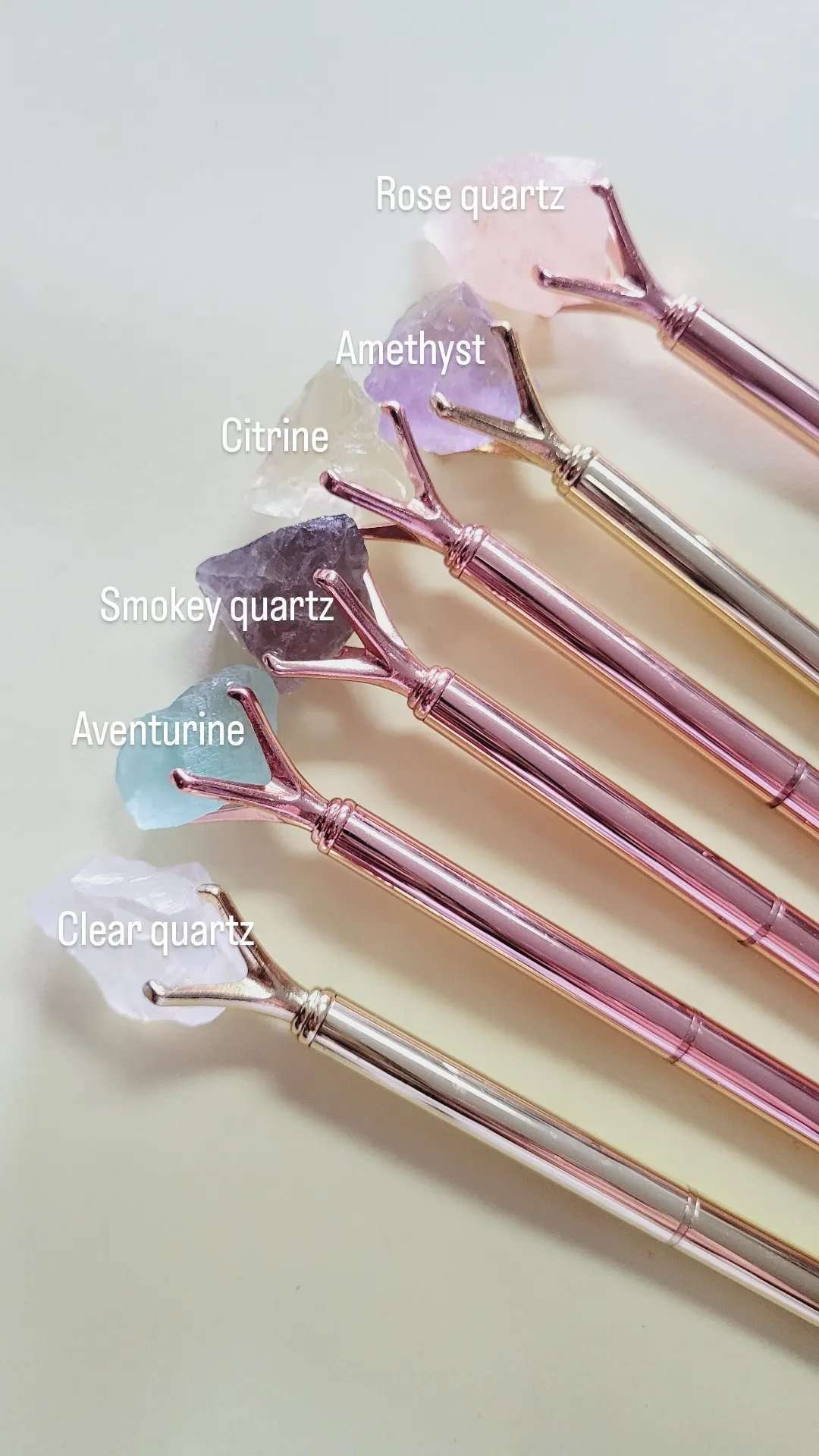 Raw Gemstone Top Pens