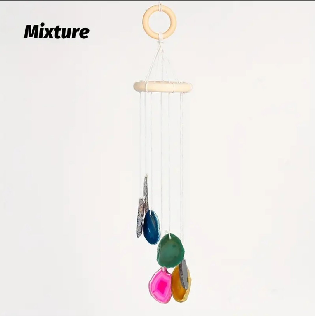 Sliced Agate hanging decor