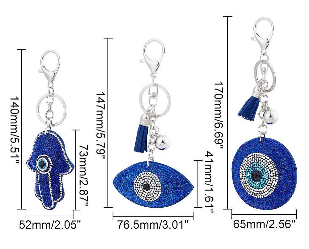 Evil eye bag Charms