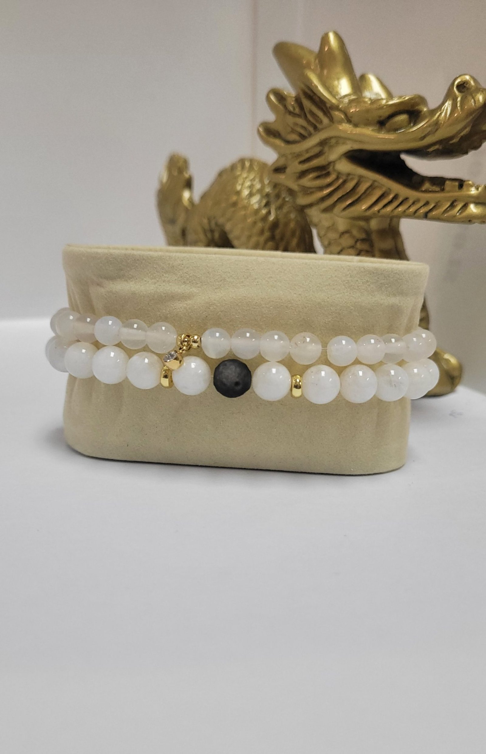 Lunar Gemstone Bracelet set