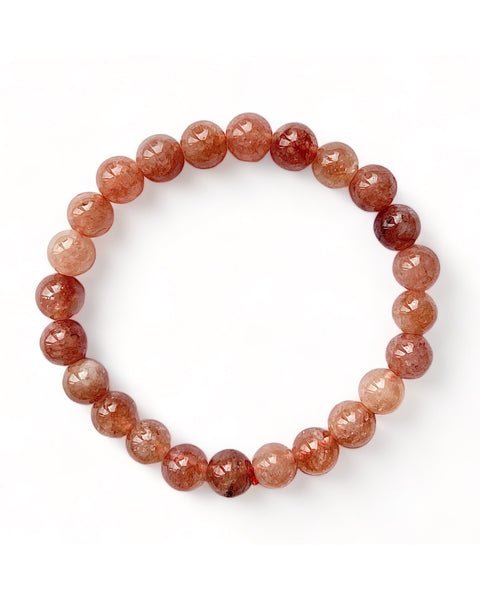 Fire quartz bracelet