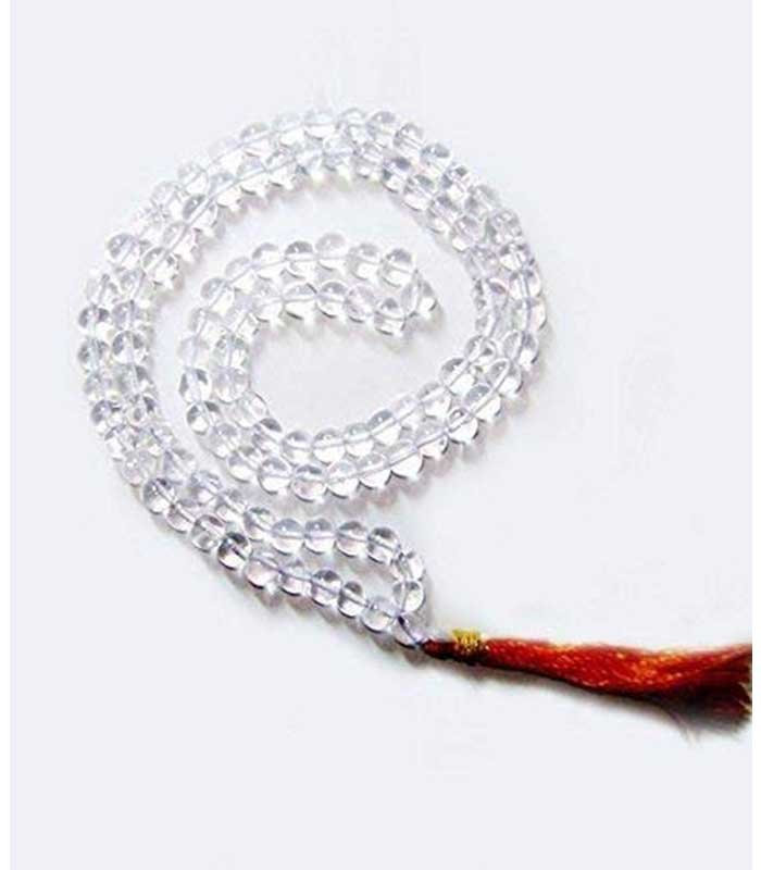 Sphatic  Jaap Mala (108 beads 8mm)