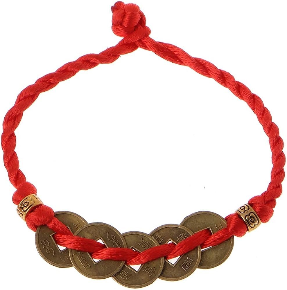 Chinese coin bracelet
