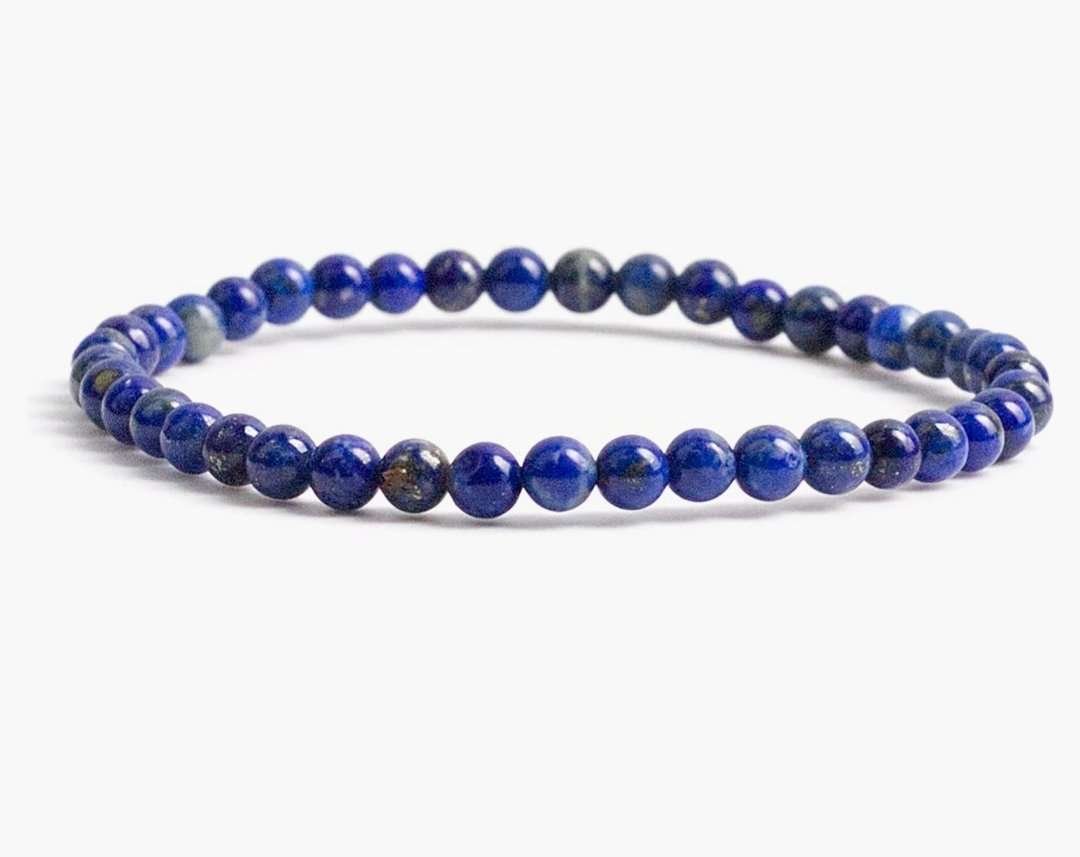 Royalty and Wisdom 4mm Minimalist bracelet