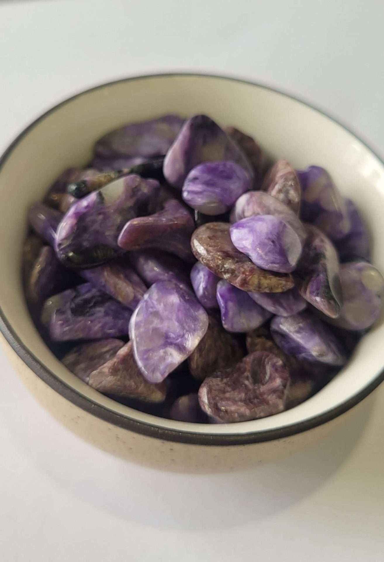 Charoite mini tumbles