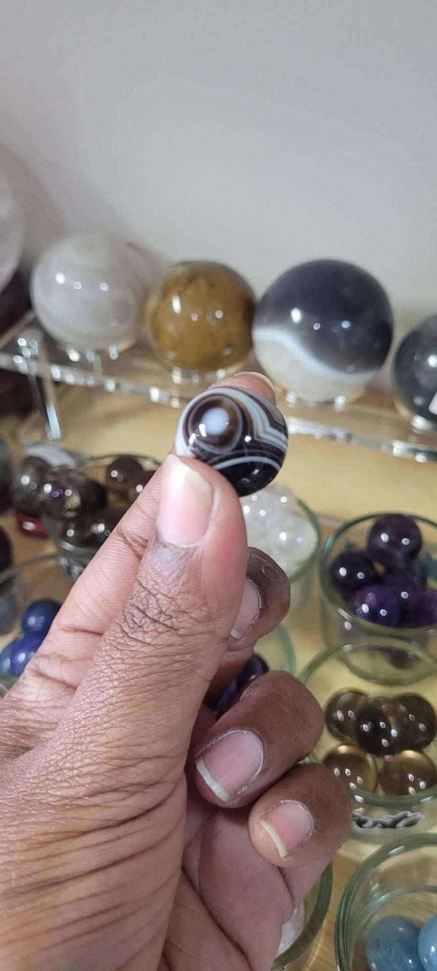 Banded brown Agate