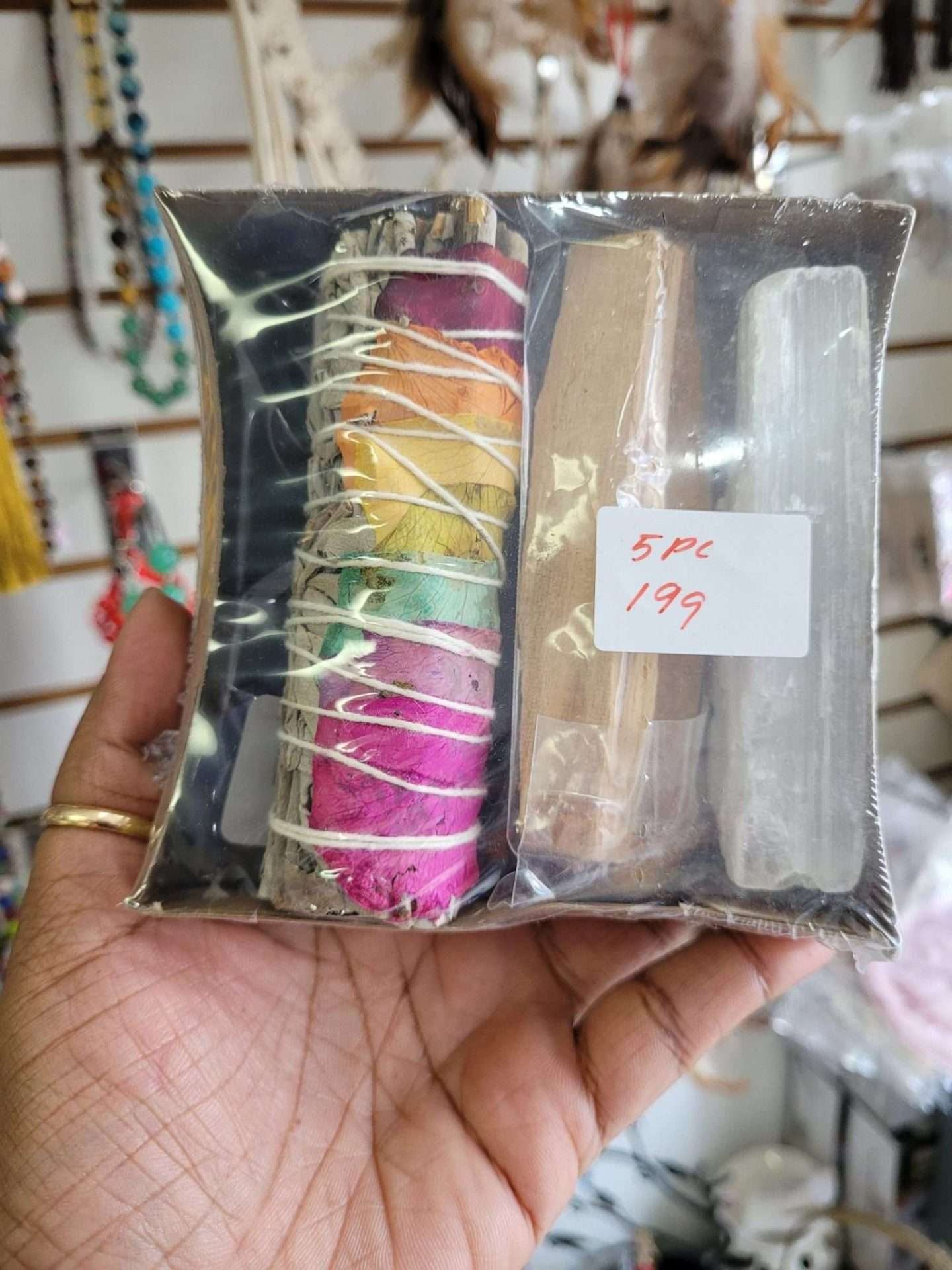 5 pc smudging kit