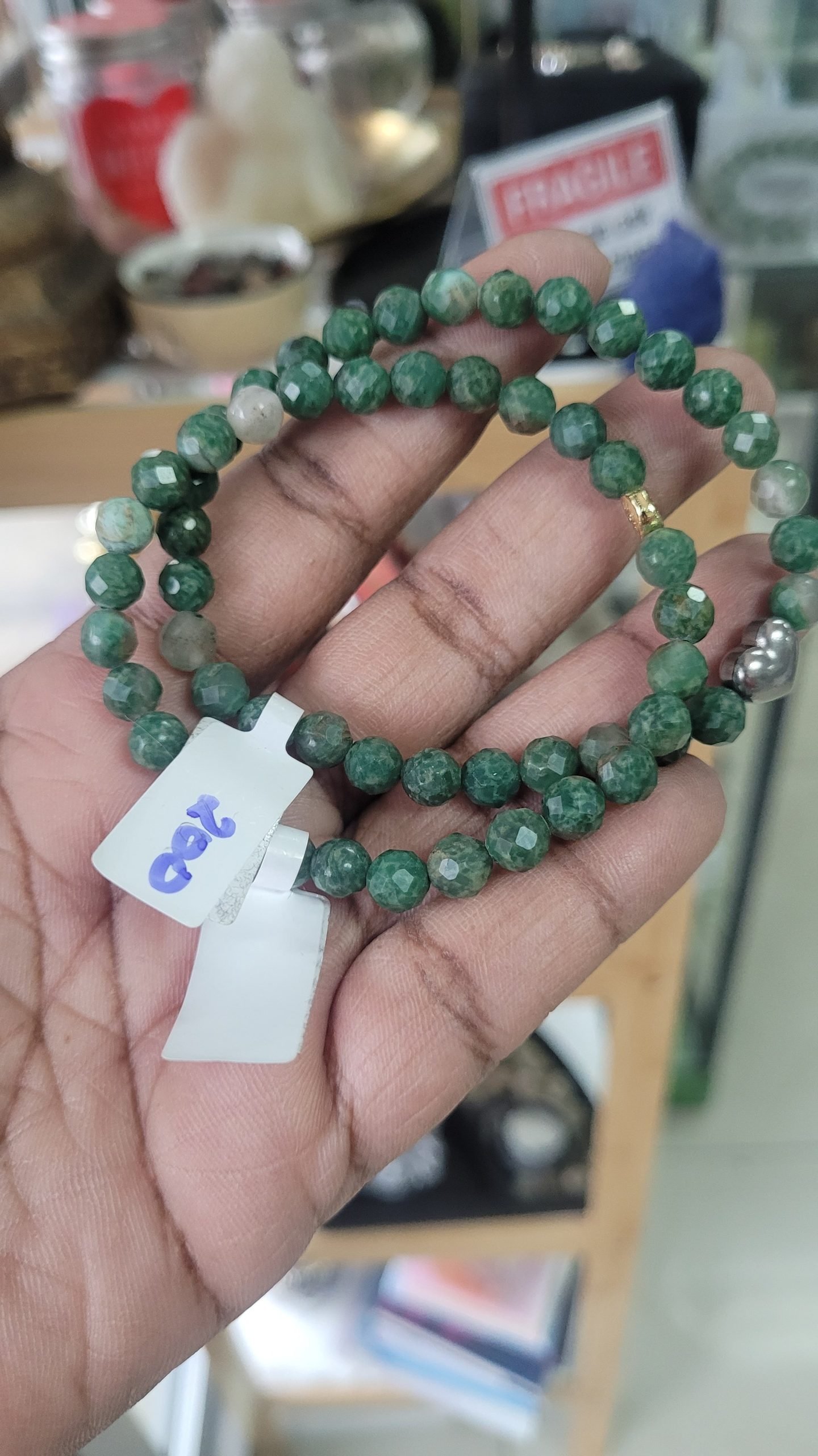 Emerald bracelet