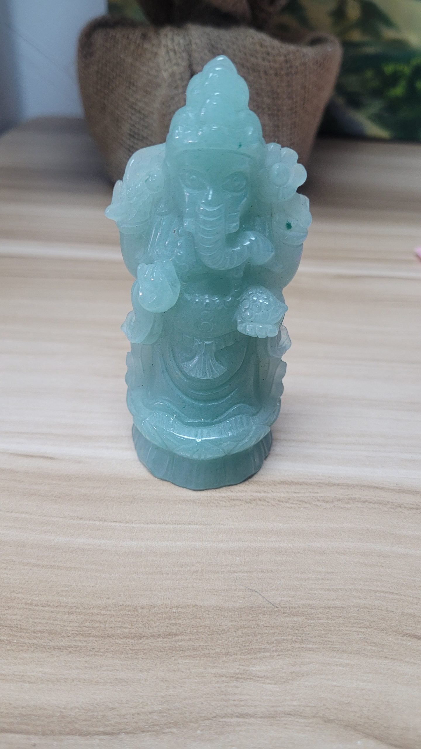 Green Aventurine Ganesha
