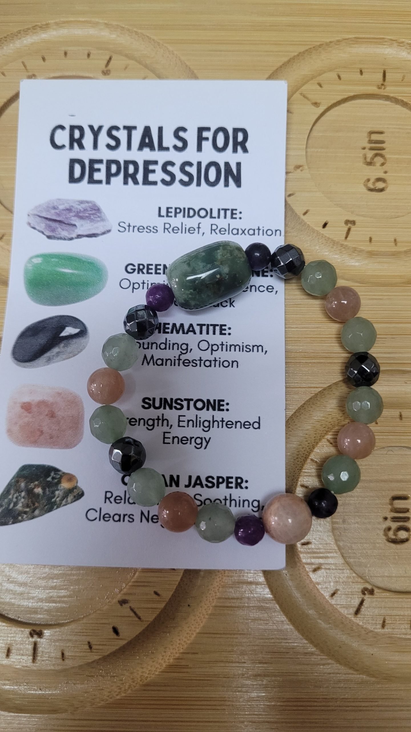 Crystals for Depression