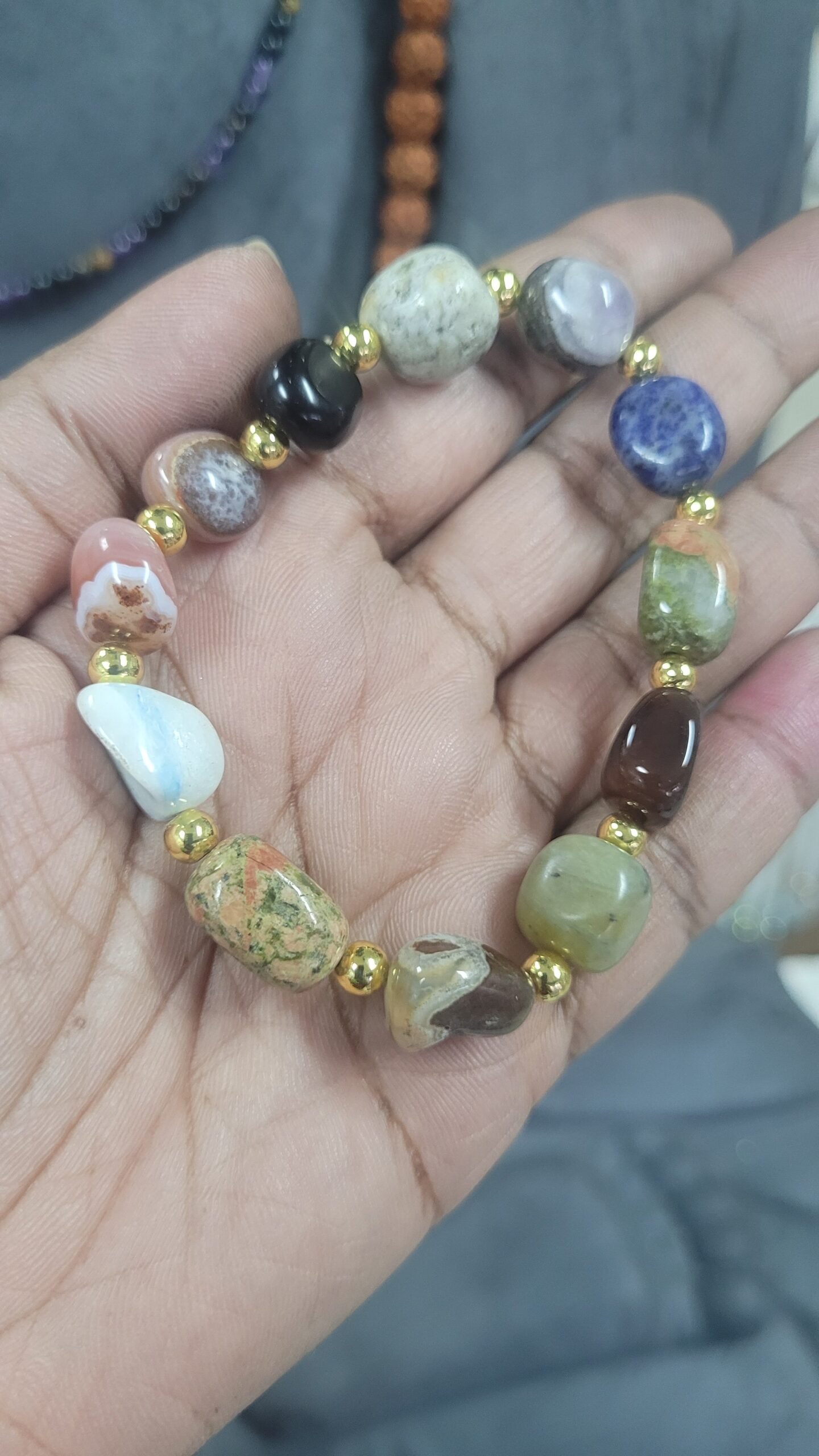 Medium Mixed Tumble Bracelet