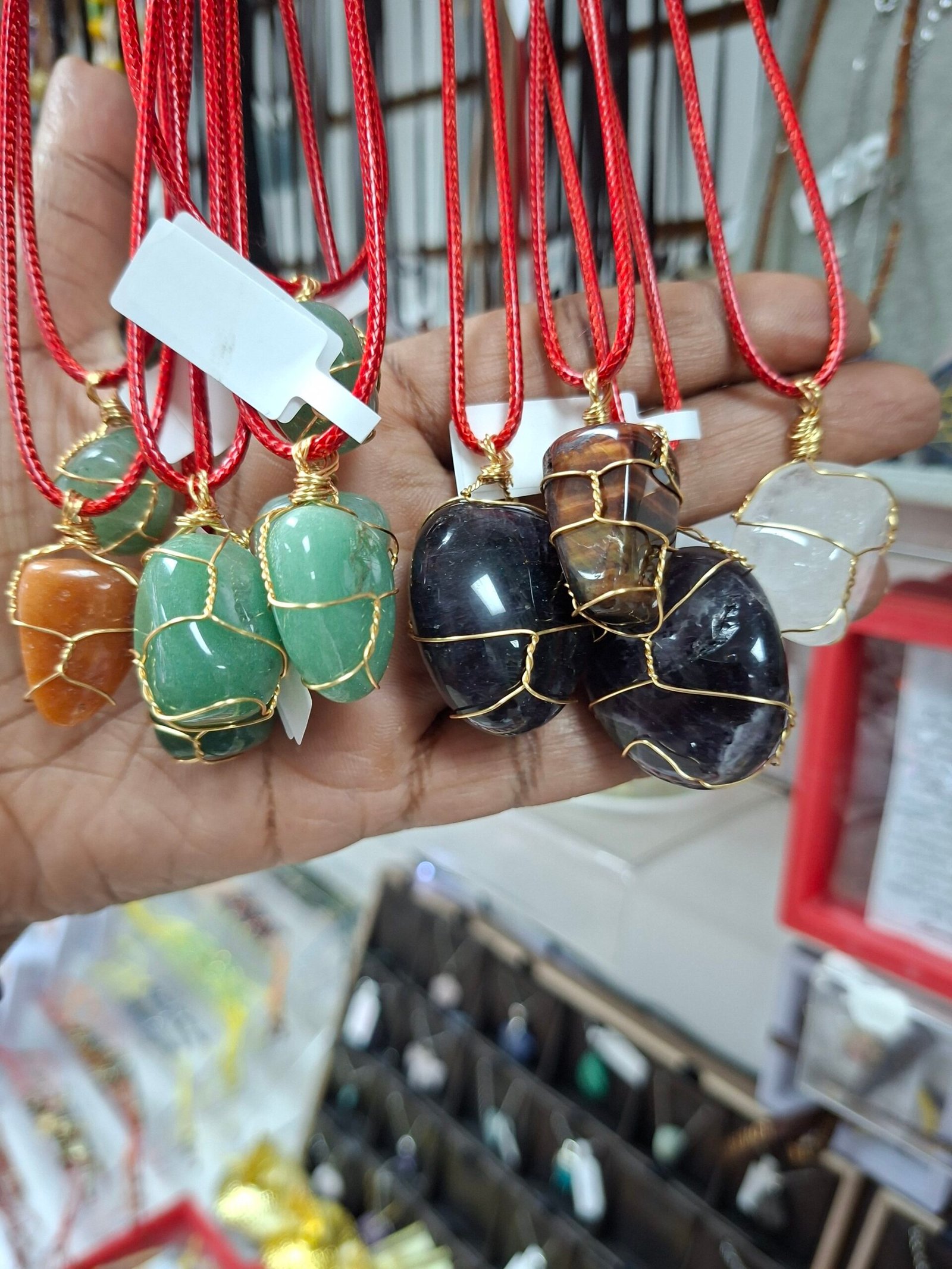 Tumble stone Necklace